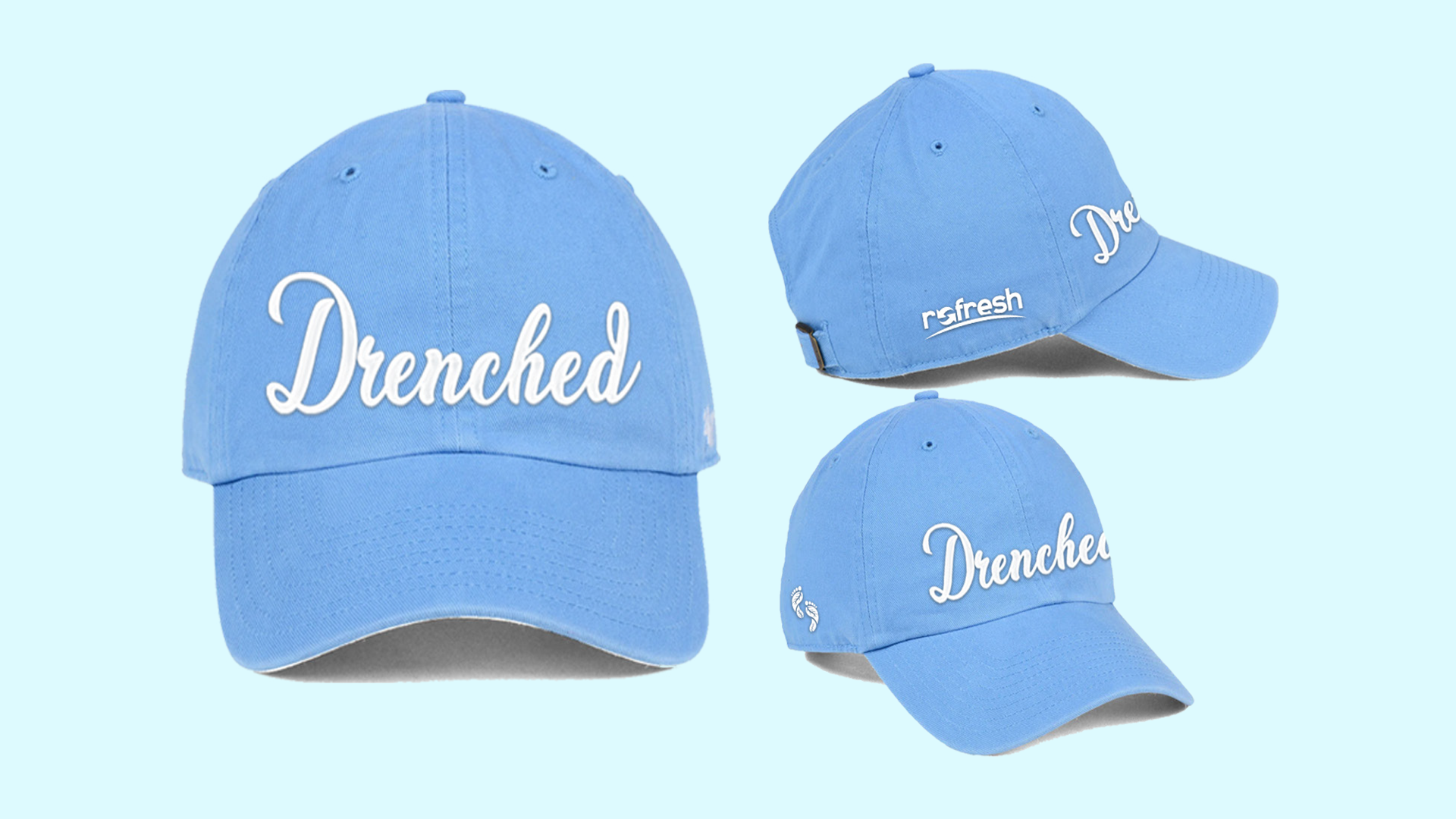DRENCHED Cap (Blue)